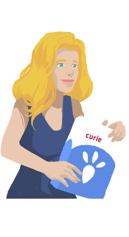 Visuel variété curie
