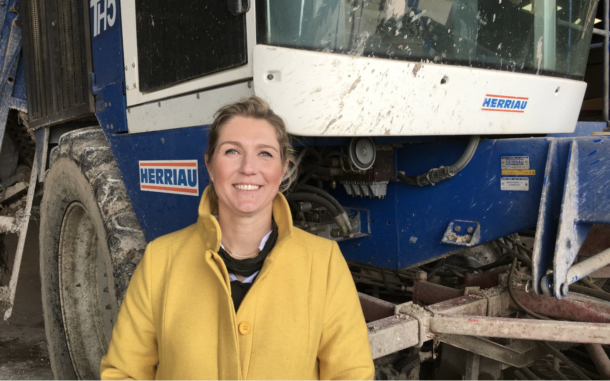 Christine Parisel, agricultrice à St Mesmin (10), nous parle de sa récolte de Raison